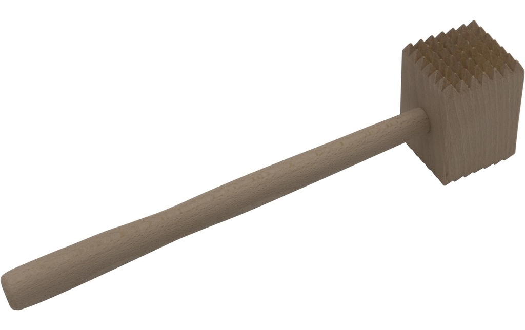 Stronghold Marteau à viande en bois de hêtre, 30 cm