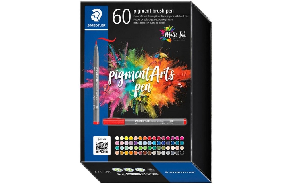 Staedtler Feutres de coloriage Pigment Arts Brush Pen