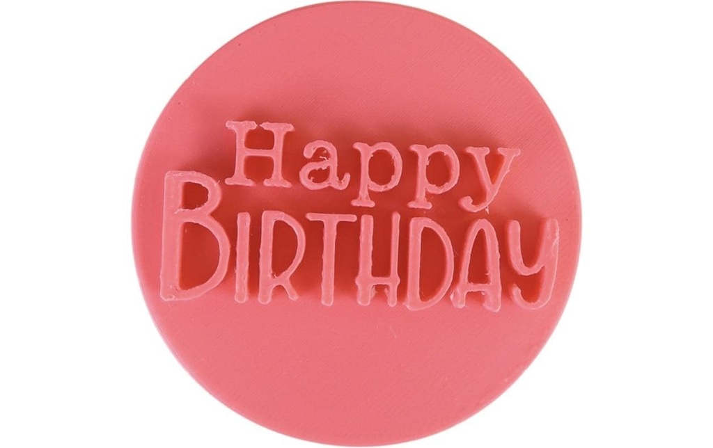 BackshopSchweiz Tampon Happy Birthday Texte