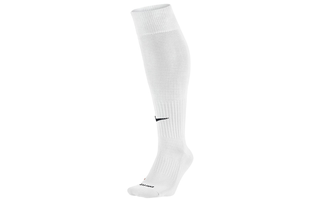 NIKE Chaussettes de football Academy Over-The-Calf Blanc, 34 - 37