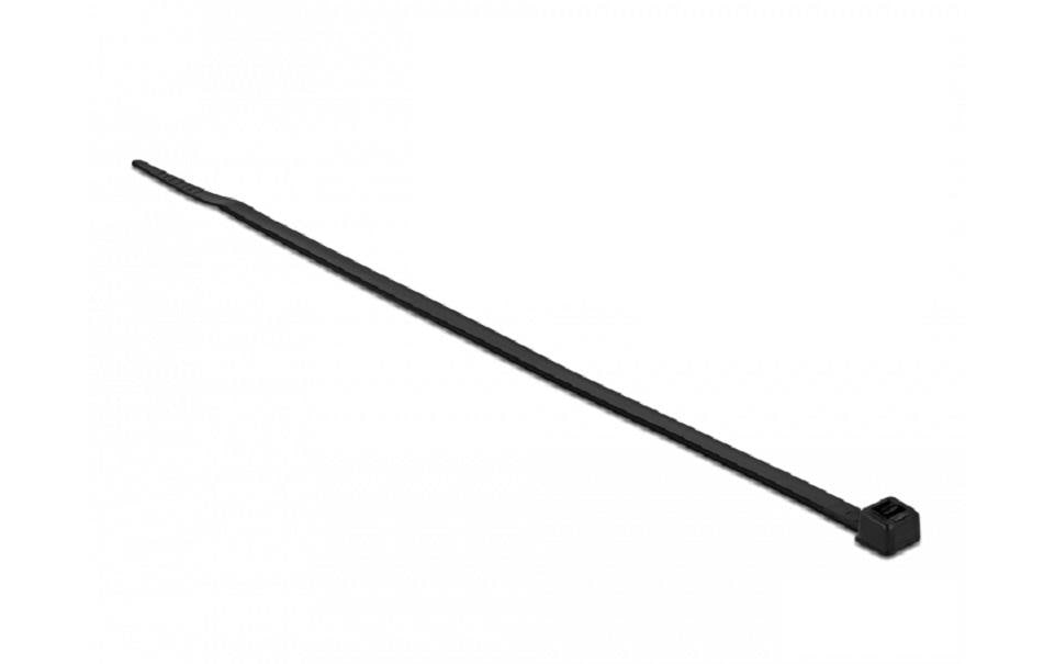 Delock Serre-câble Noir 380 mm x 4.8 mm, 100 pièces