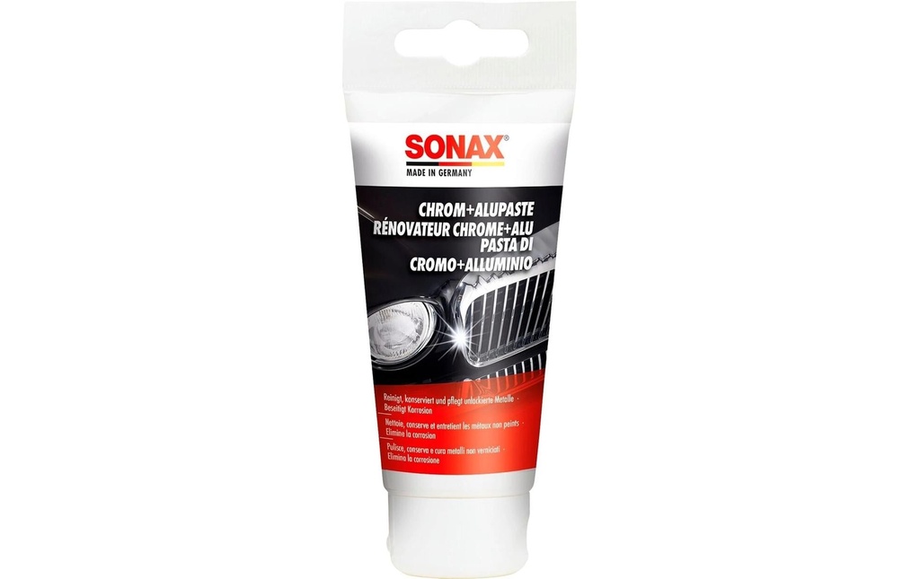 Sonax Metallentroster Rénovateur chromes et alu 75 ml