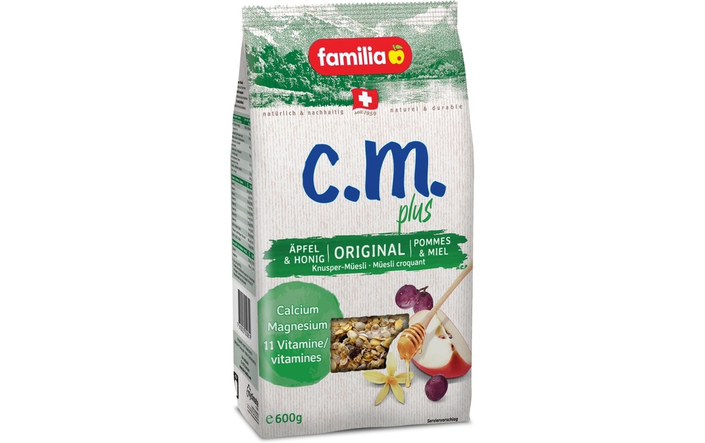 familia Muesli croustillant c.m. plus Original 600 g