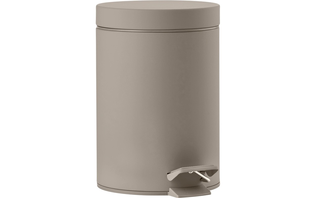 Zone Denmark Poubelle à pédale Solo 3 l, Taupe
