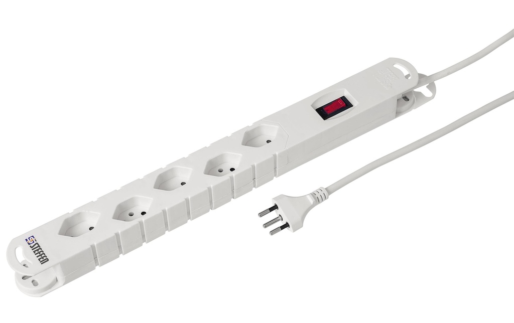 STEFFEN Bloc multiprises STEBA TWIST 5x T13