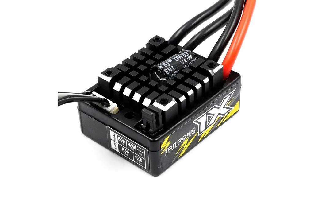Yeah Racing Régulateur Brushed Tritronic 1X 60A, 2-3S, étanche