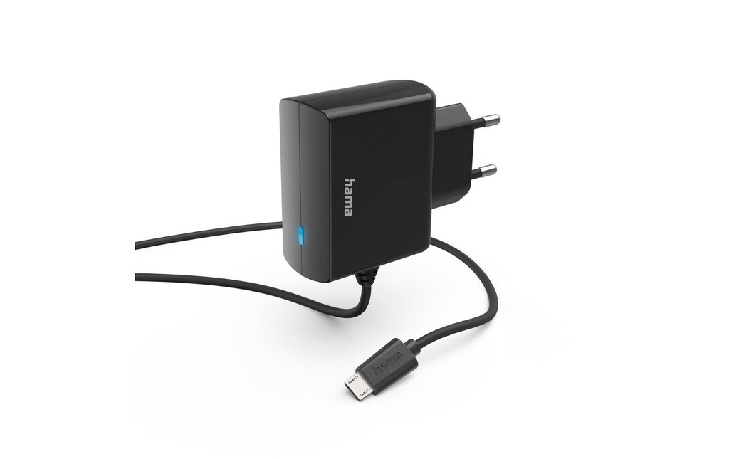 Hama Chargeur mural USB Micro-USB 6 W Noir