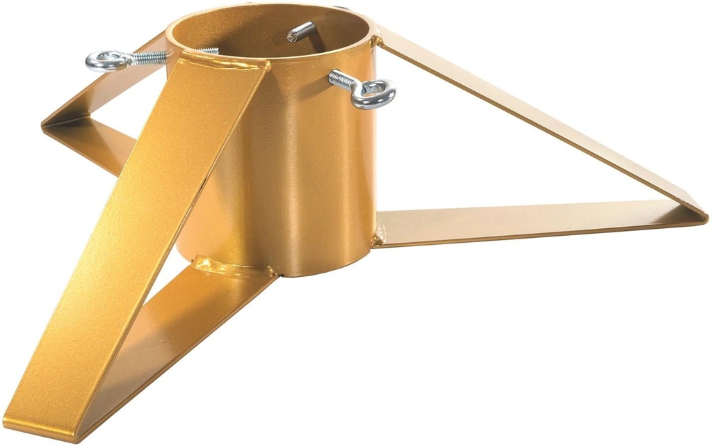 ALBA-KRAPF Support pour sapin de Noël 27475 M1420-4114 Or