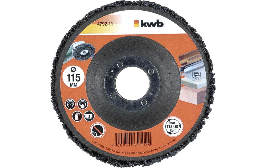 kwb Disque de nettoyage 115 mm