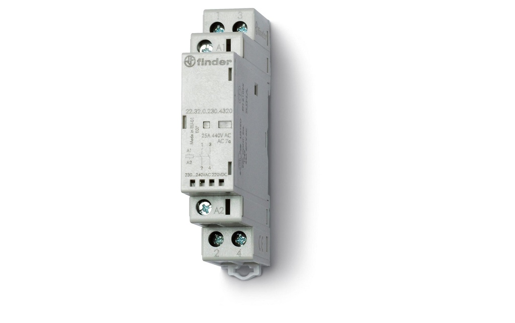 Finder Contacteur Serie 22 2x 25A 230 V