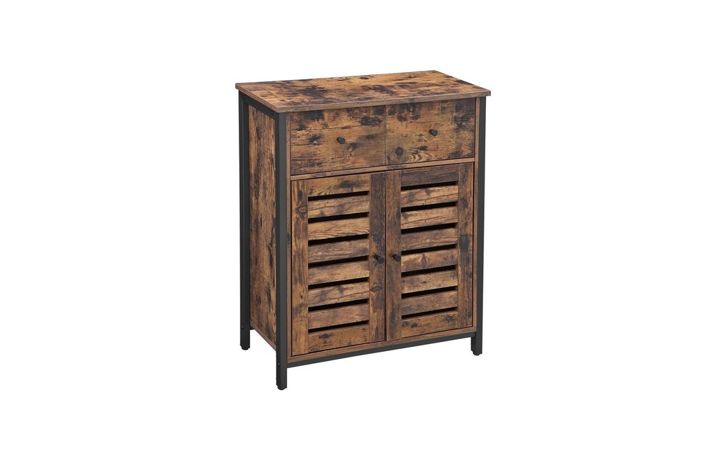 VASAGLE Commode 80 x 68.6 cm, Brun