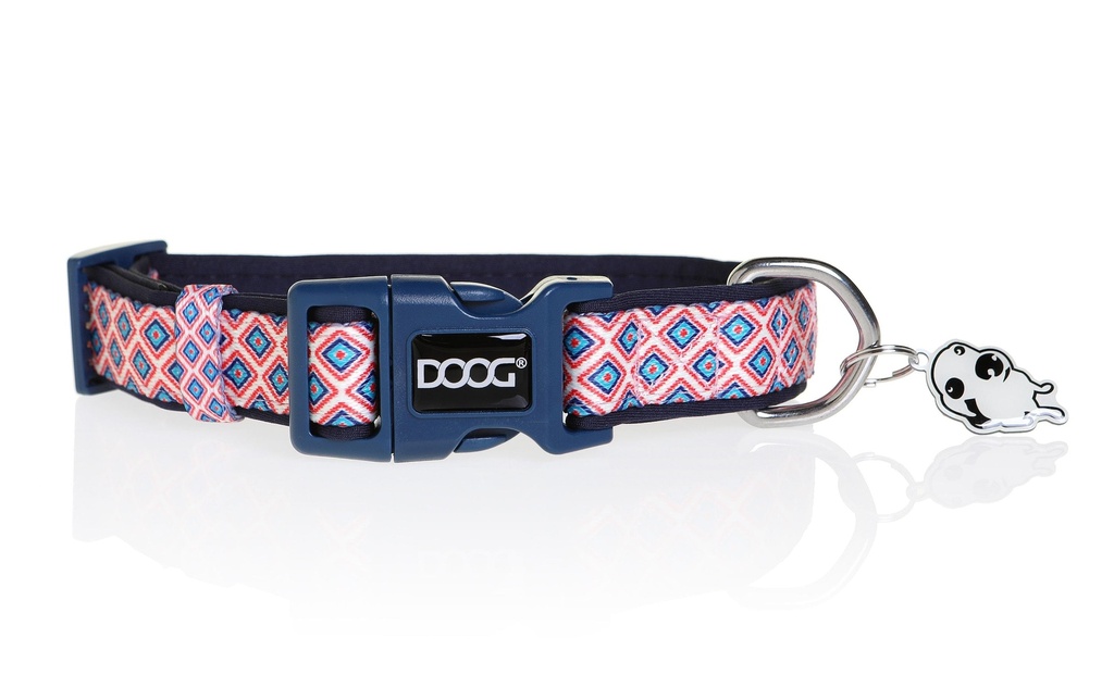 Doog Collier Gromit XS Bleu / Blanc / Rouge