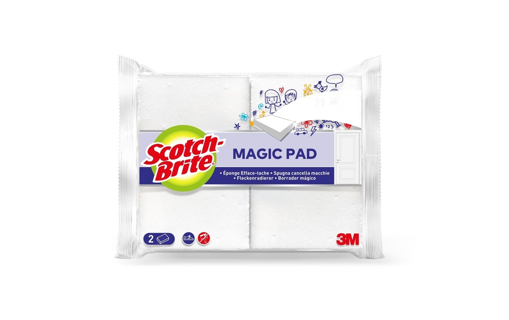 SCOTCH-BRITE Efface-taches Magic2 (2 pces)