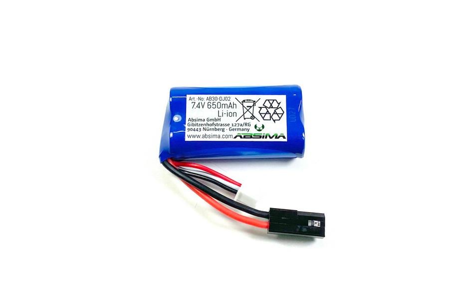 Absima Batterie RC 7.4 V 650 mAh Li-ion