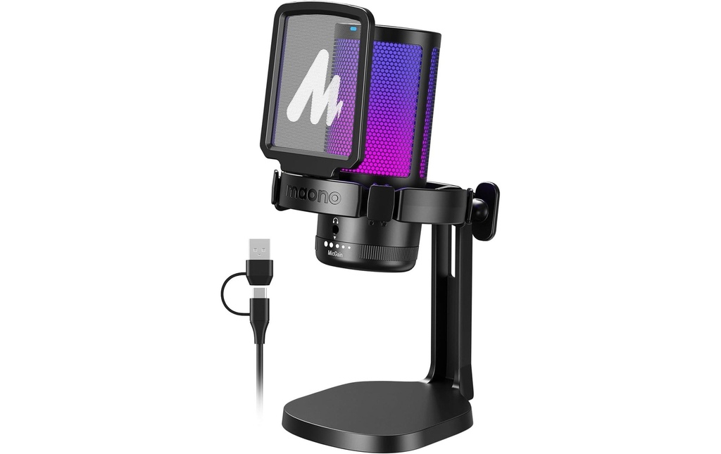 Maono Microphone à condensateur DGM20