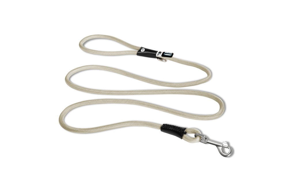 curli Laisse de chien Stretch Comfort Light-Tan ø 10 mm / 1.8 m