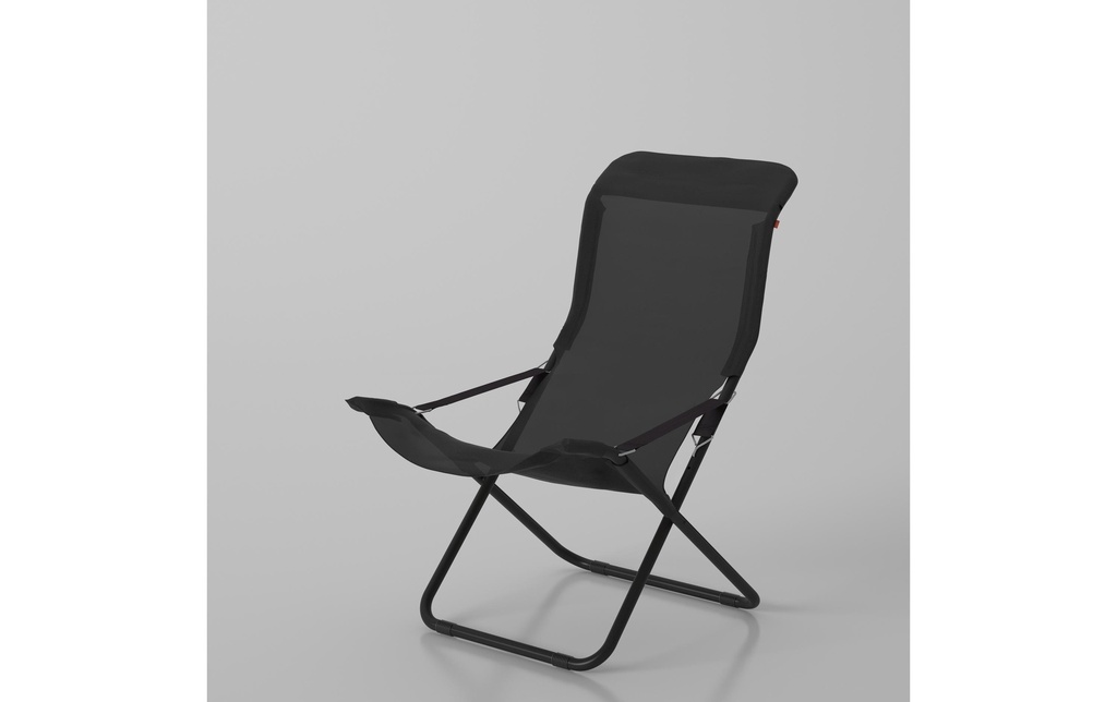 FIAM Fauteuil de relaxation Fiesta, Noir