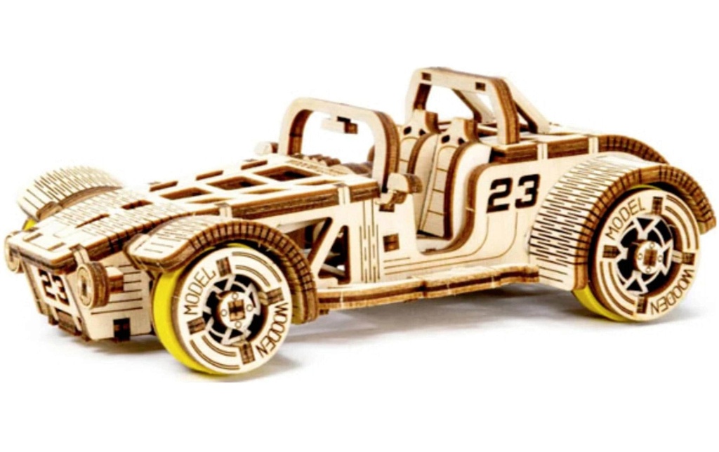 Revell Tiny Adventures – Roadster Kit de construction en bois