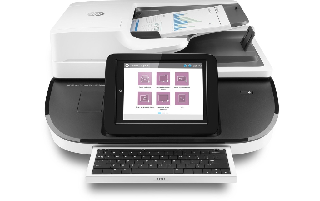 HP Scanner de réseau Digital Sender Flow 8500 fn2