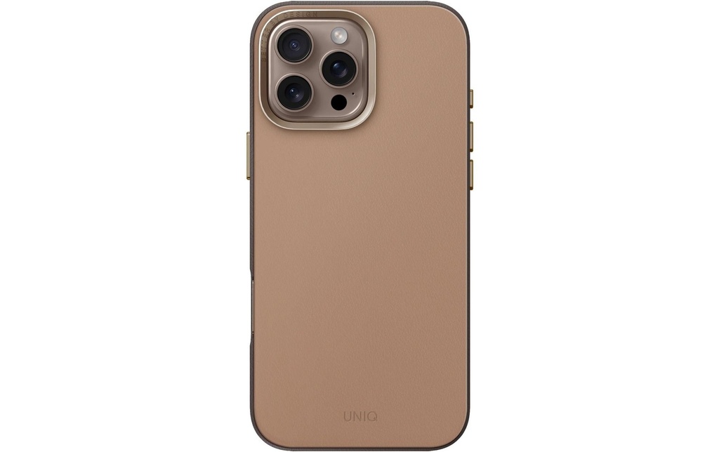 Uniq Coque arrière Lyden DS iPhone 16 Pro Marron