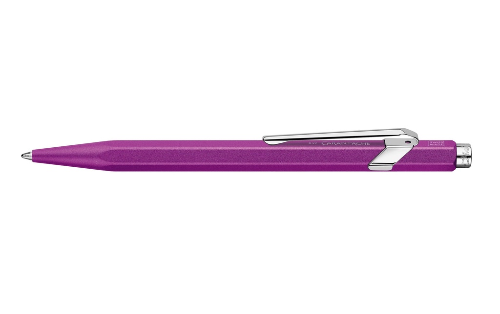 CARAN D'ACHE Stylo 849 Colormat viol.av.ét.
