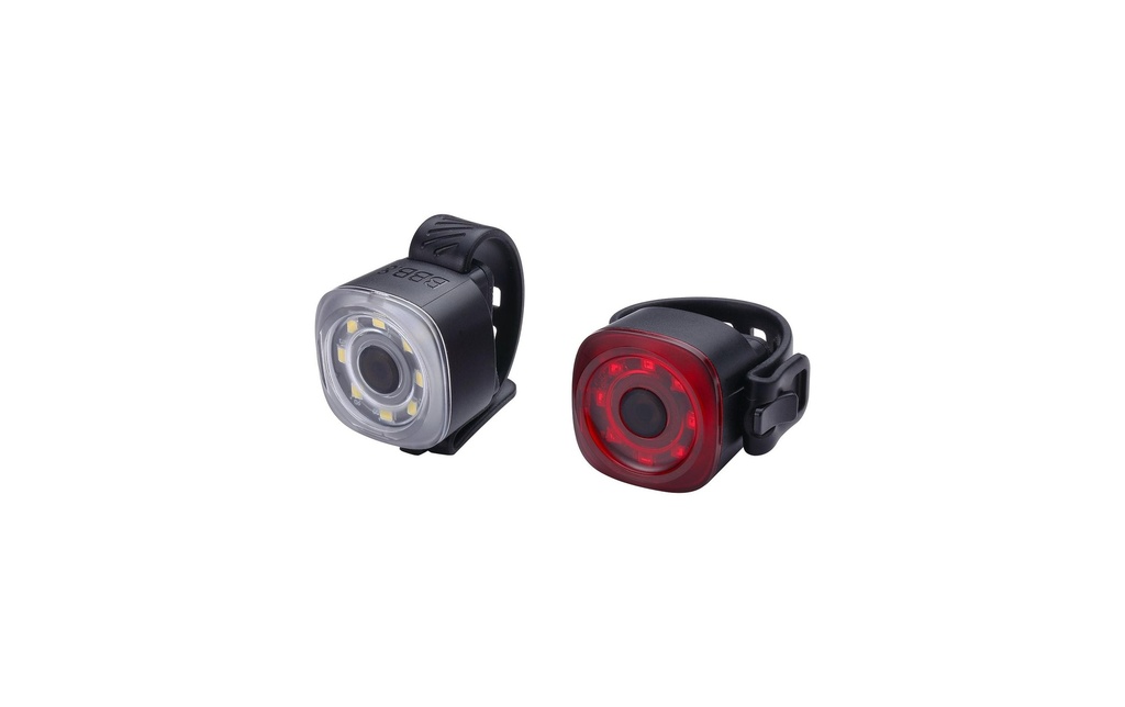 BBB Lampe de vélo Minilight Spirit, Lumière avant et arrière