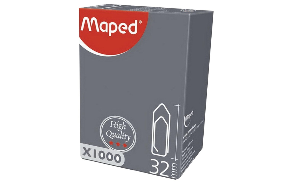 maped Trombone 32 mm 1000 pièces