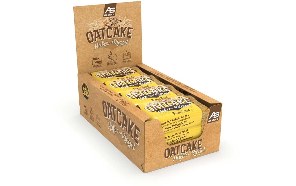 All Stars Oat Cake Bar Banana Bread 12 x 80 g