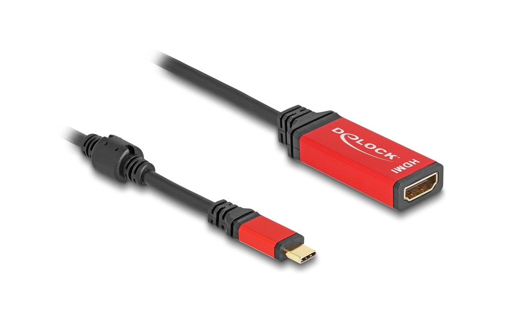 Delock Câble de prolongation 8K 60Hz USB type C - HDMI, 0.2 m