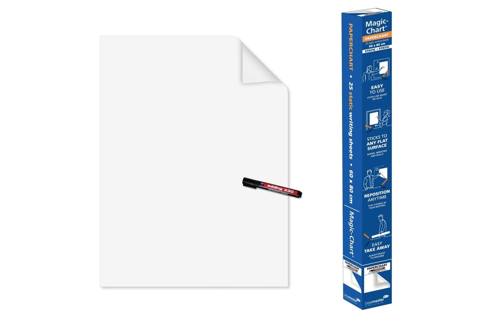 LEGAMASTER Paperchart Magic Chart 60x80cm