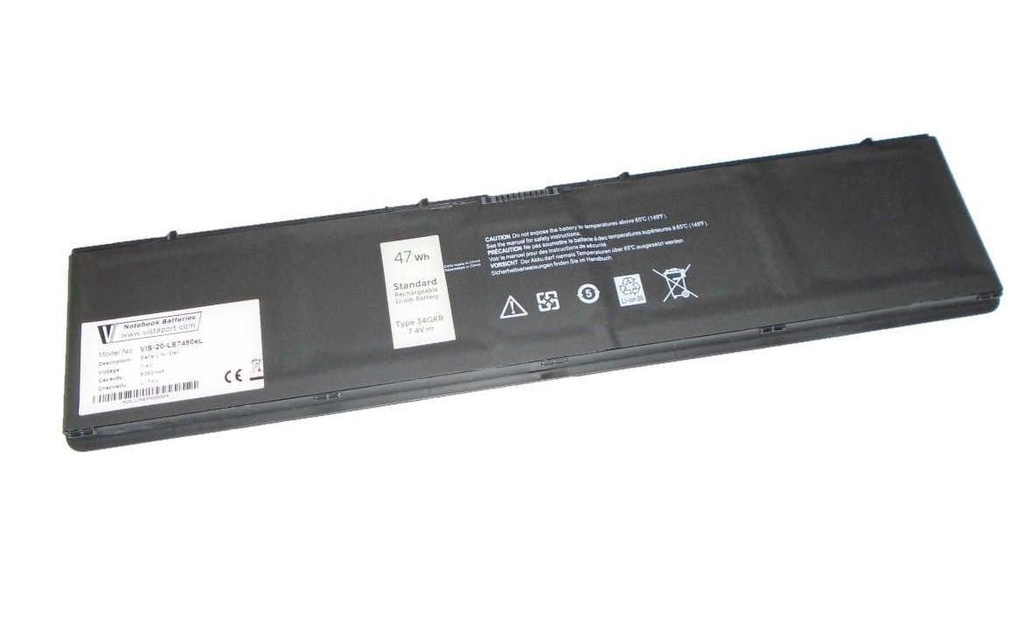 Vistaport Batterie pour DELL Latitude E7440