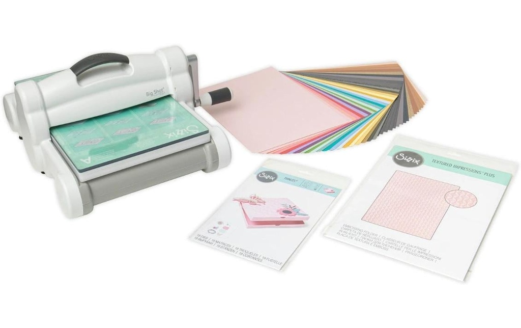 Sizzix Machine à estamper et à gaufrer Big Shot PLUS Starter Kit 2