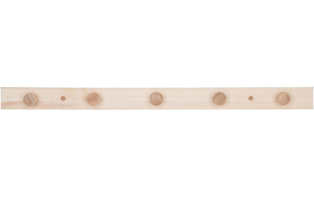 House Nordic Portemanteau mural Abano 70 cm x 4 cm, Brun