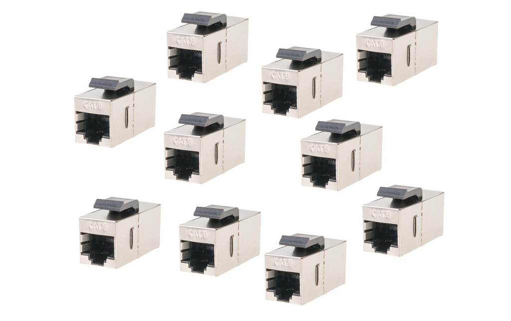Wirewin Module Keystone Cat6, blindé, 2xRJ45 100 pièces