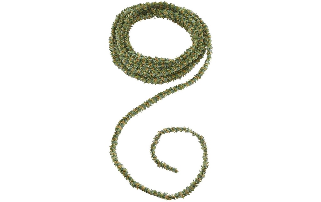 HobbyFun Mini ustensiles Guirlande de sapin 3 m, Vert