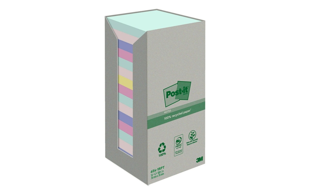 POST-IT Post-it Recycling Notes 654-1R (16 pces)
