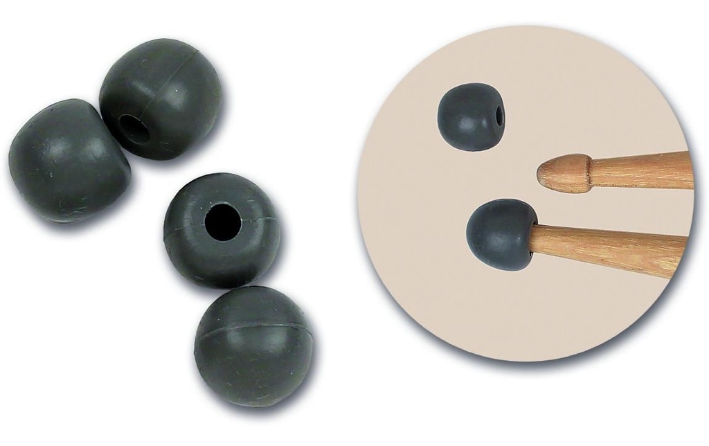 Vic Firth Conseils pour baguettes de batterie Universal Practice Tips –  2 paires