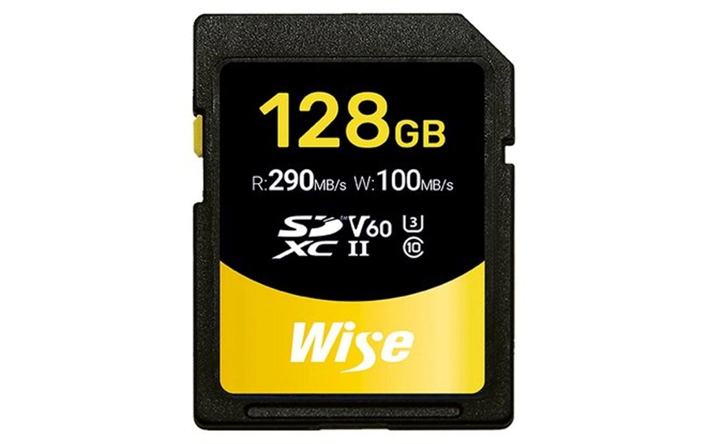 Wise Carte SDXC UHS-II V60 128 GB