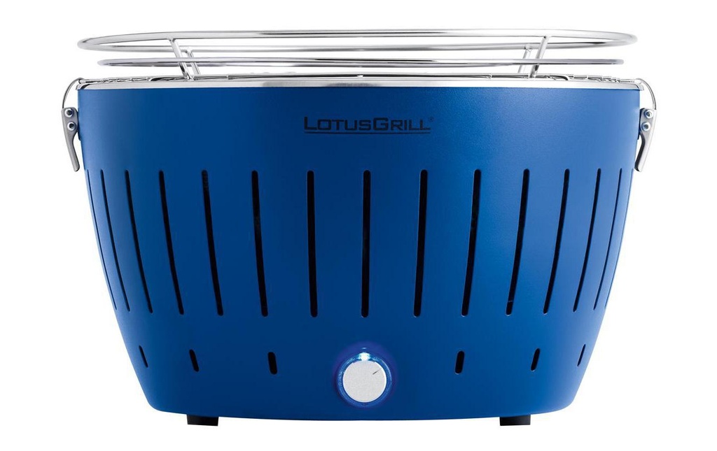 LotusGrill Barbecue de table Original, Bleu profond, Ø 32 cm