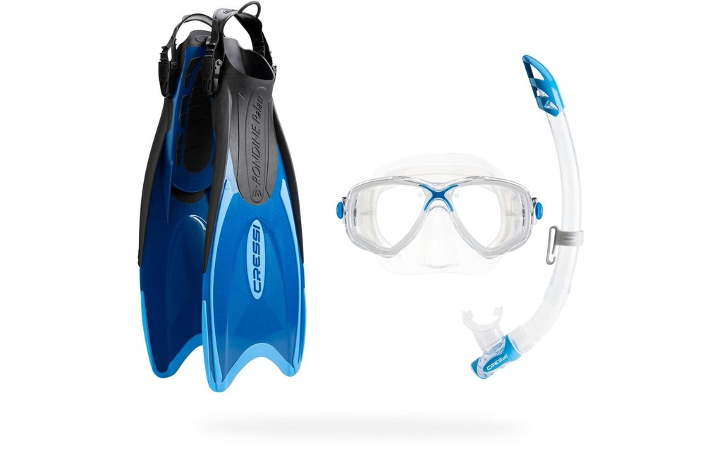 CRESSI Palau Snorkeling fins set Blue/Azure M/L