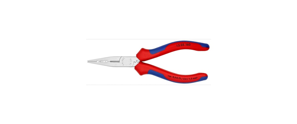 Knipex Pince pour câblage chromé 160 mm