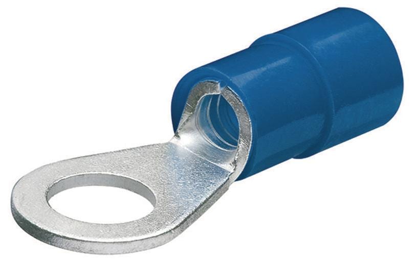 Knipex Cosses à anneau 6.0 mm Bleu, 100 Pièce/s