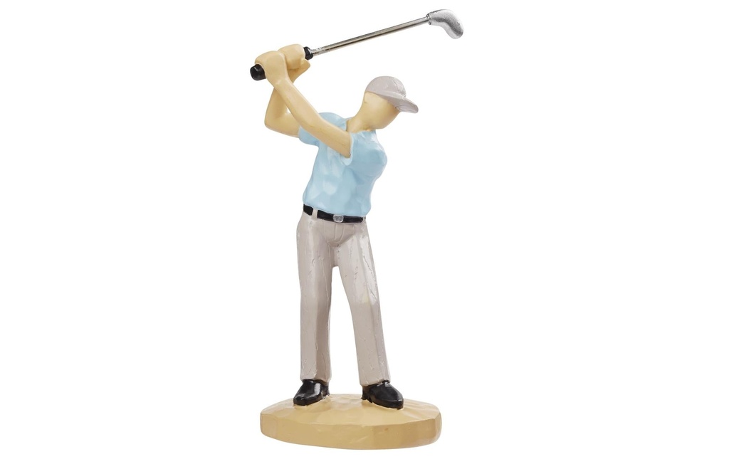 HobbyFun Mini figurine Golfeur 10 cm