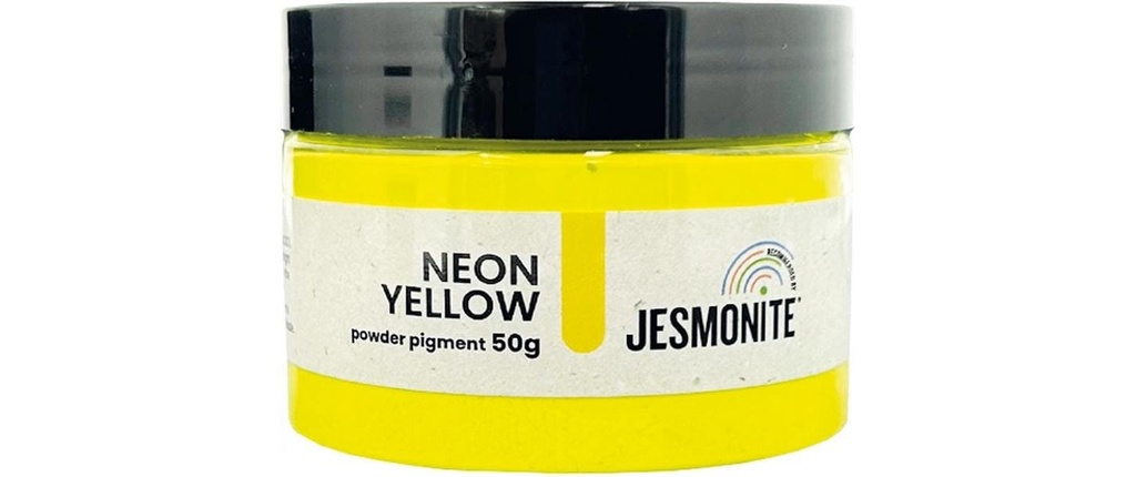 Jesmonite Pigments Poudre de néon Jaune, 50g