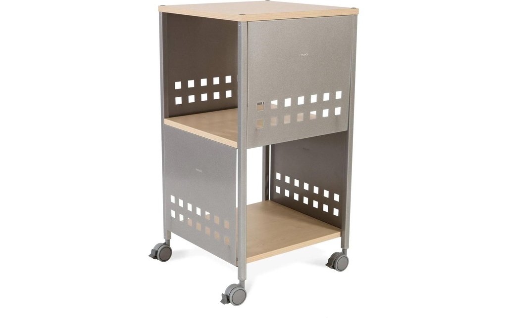 Rocada Chariot de bureau 45 x 45 x 86 cm, hêtre