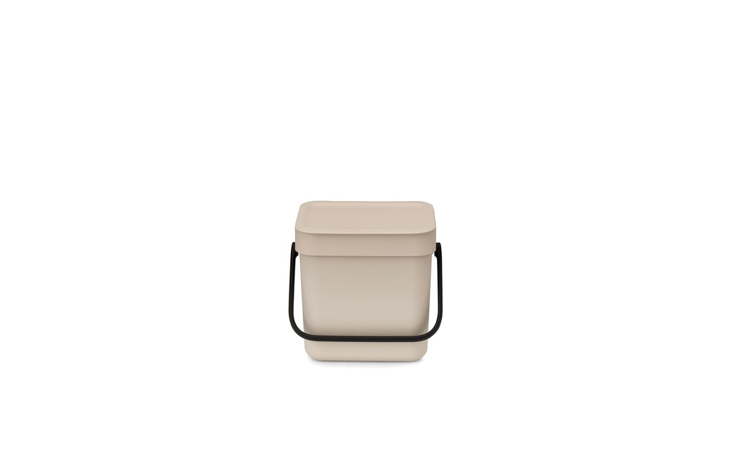 Brabantia Seau à compost Sort & Go 3 l, Beige