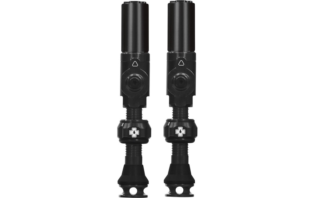 Muc-Off Vannes sans tube Big Bore Hybride 65 mm, noir