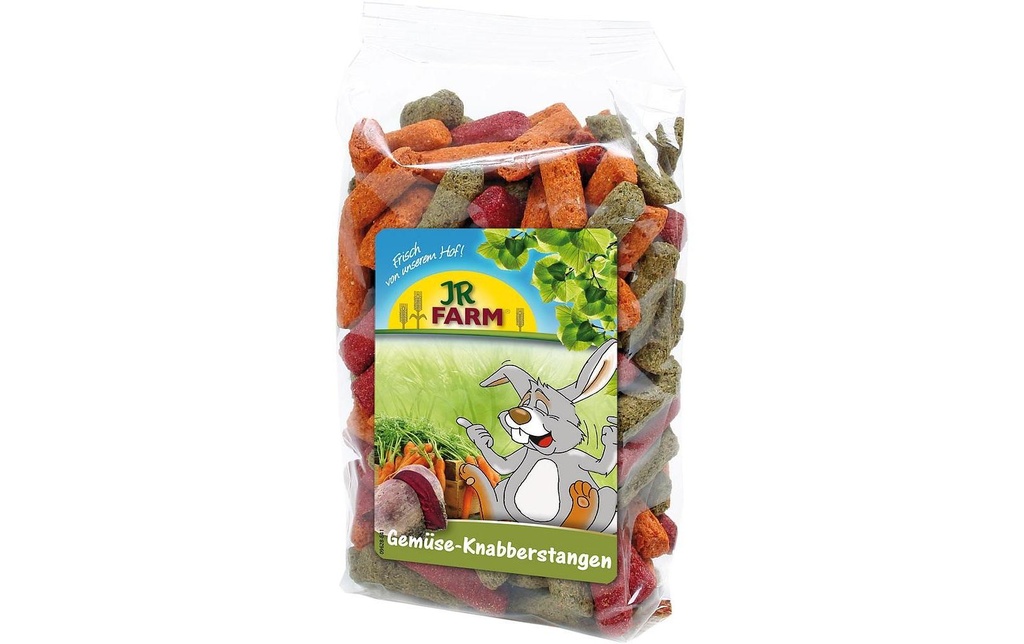 JR Farm Collation Barres à grignoter aux légumes, 125 g