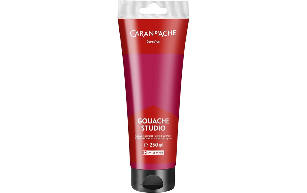 Caran d'Ache Peinture à l’eau Gouache Studio 250 ml, Magenta