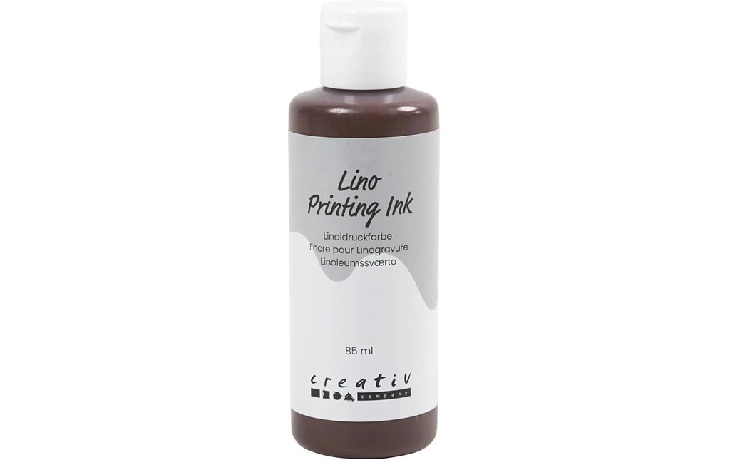 Creativ Company Peinture pour bricolage Lino 85 ml, Brun